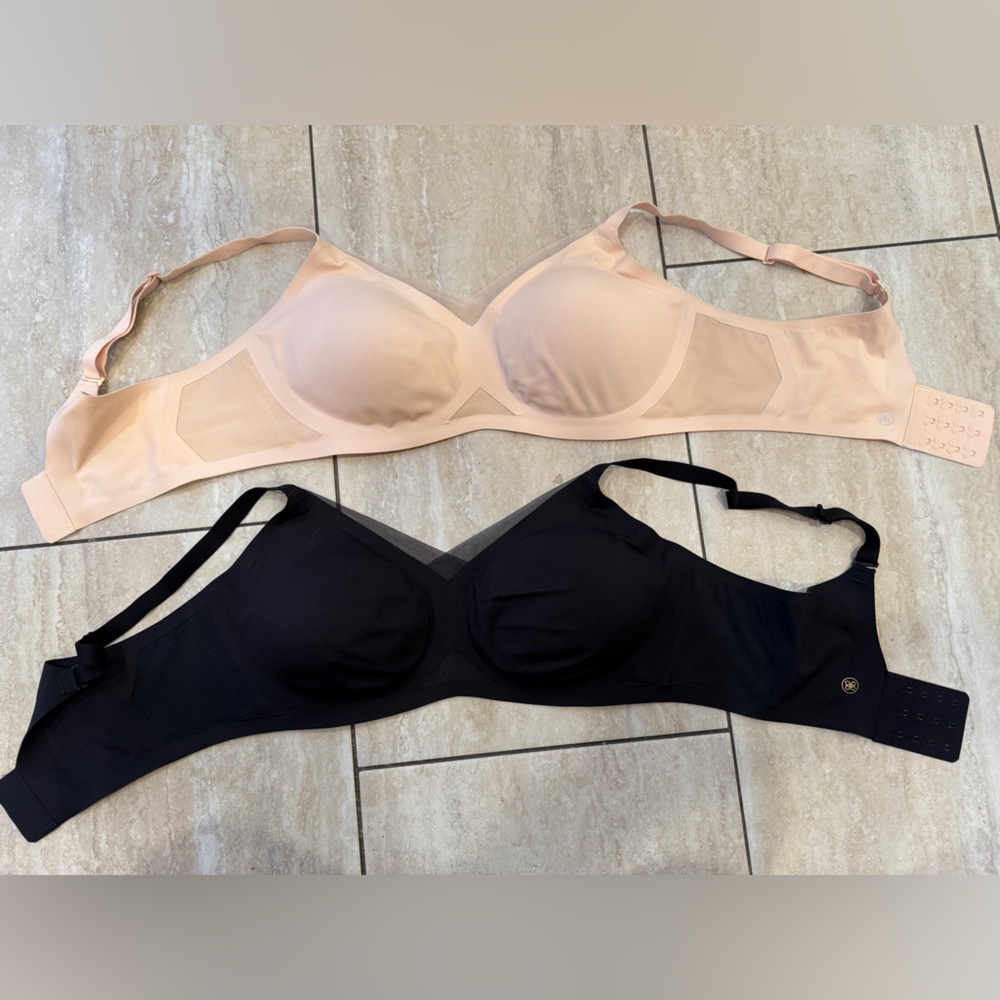 Honeylove Crossover Bra Bundle – Size L (Set of 2!)